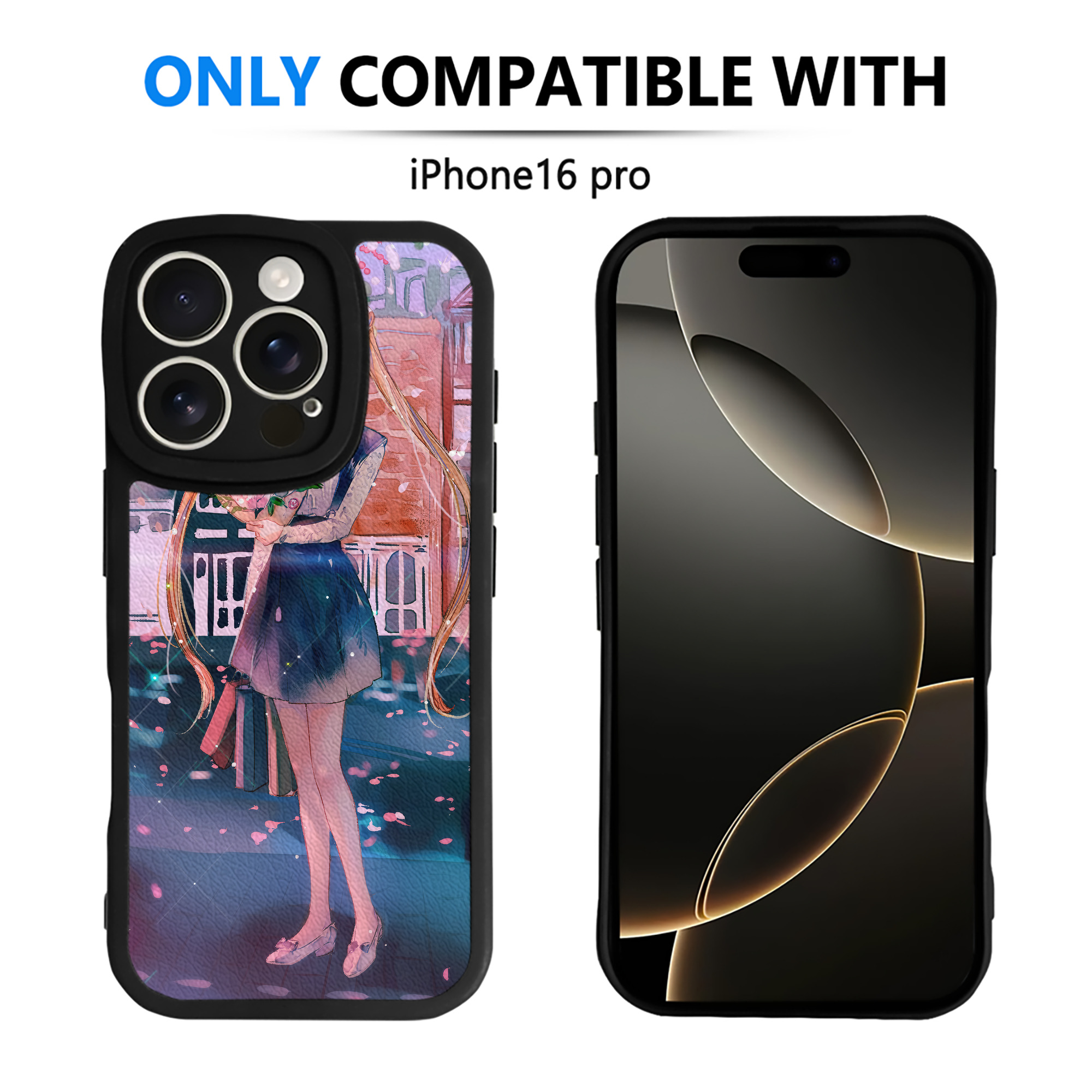 （画像用） 美少女戦士セーラームーン Sailor Moon 【iPhone 16シリーズ対応】シリコンスマホケース（レザー調） 材質：シリコン